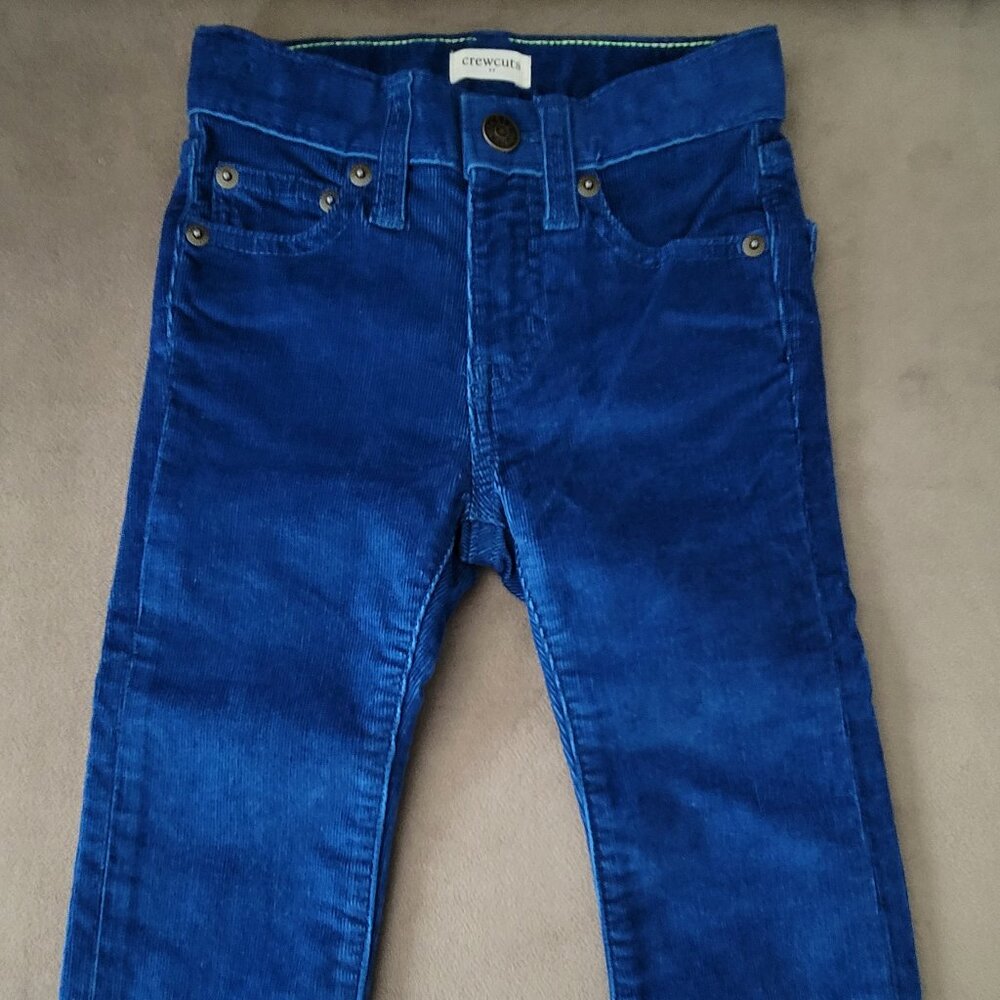 RE-Imagined by JCrew Toddlers Blue Corduroy Pants Size 2 New without Tag